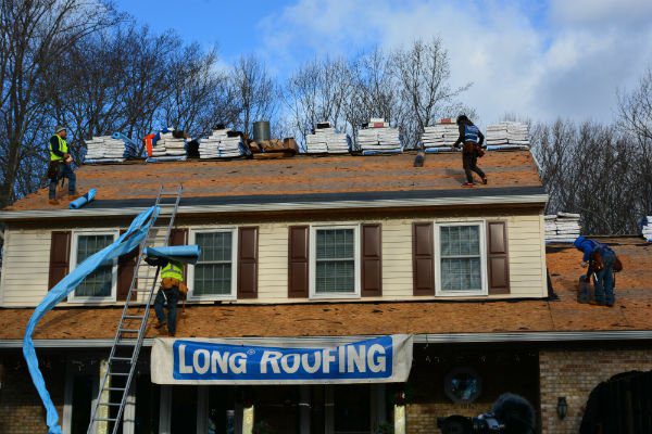 A Roofing project in Maryland