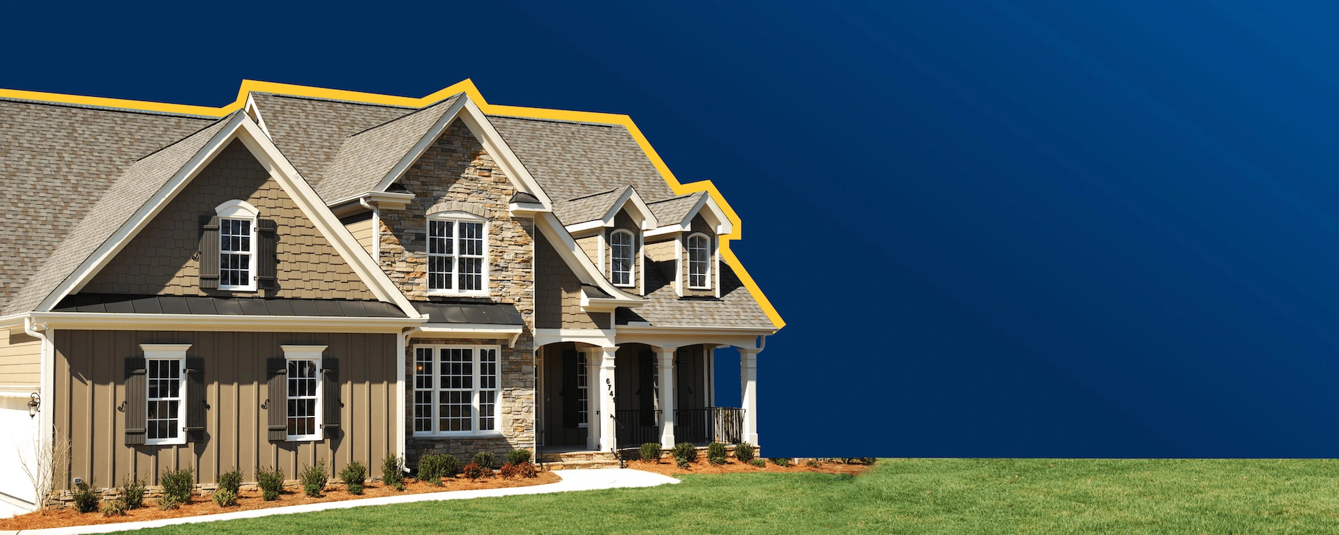 Image of a home on Long Home's website
