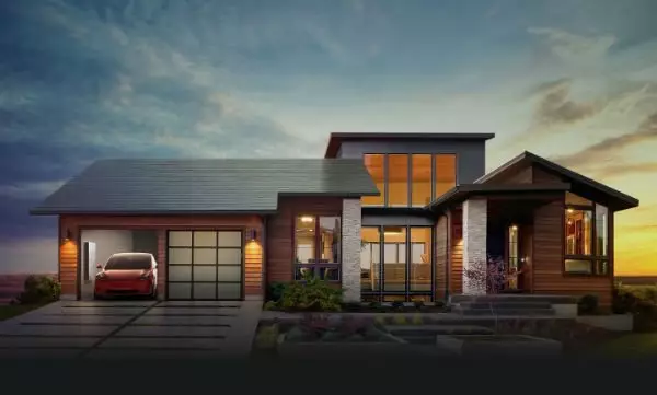 Solar roofing project by Tesla