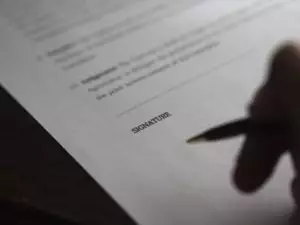 Signing Insurance Forms
