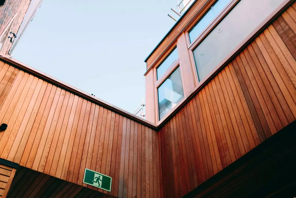 wood siding