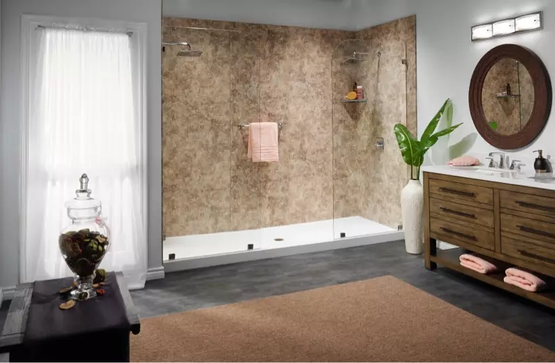 Long Bath and Shower replacement
