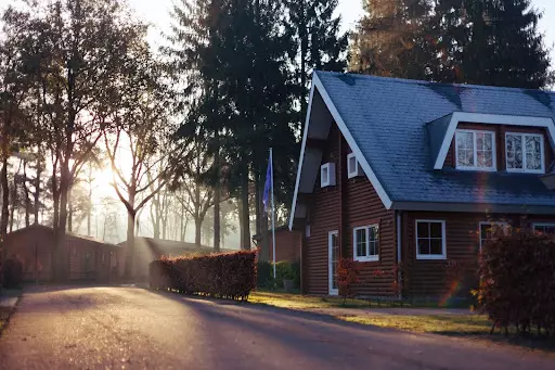 Asphalt roof