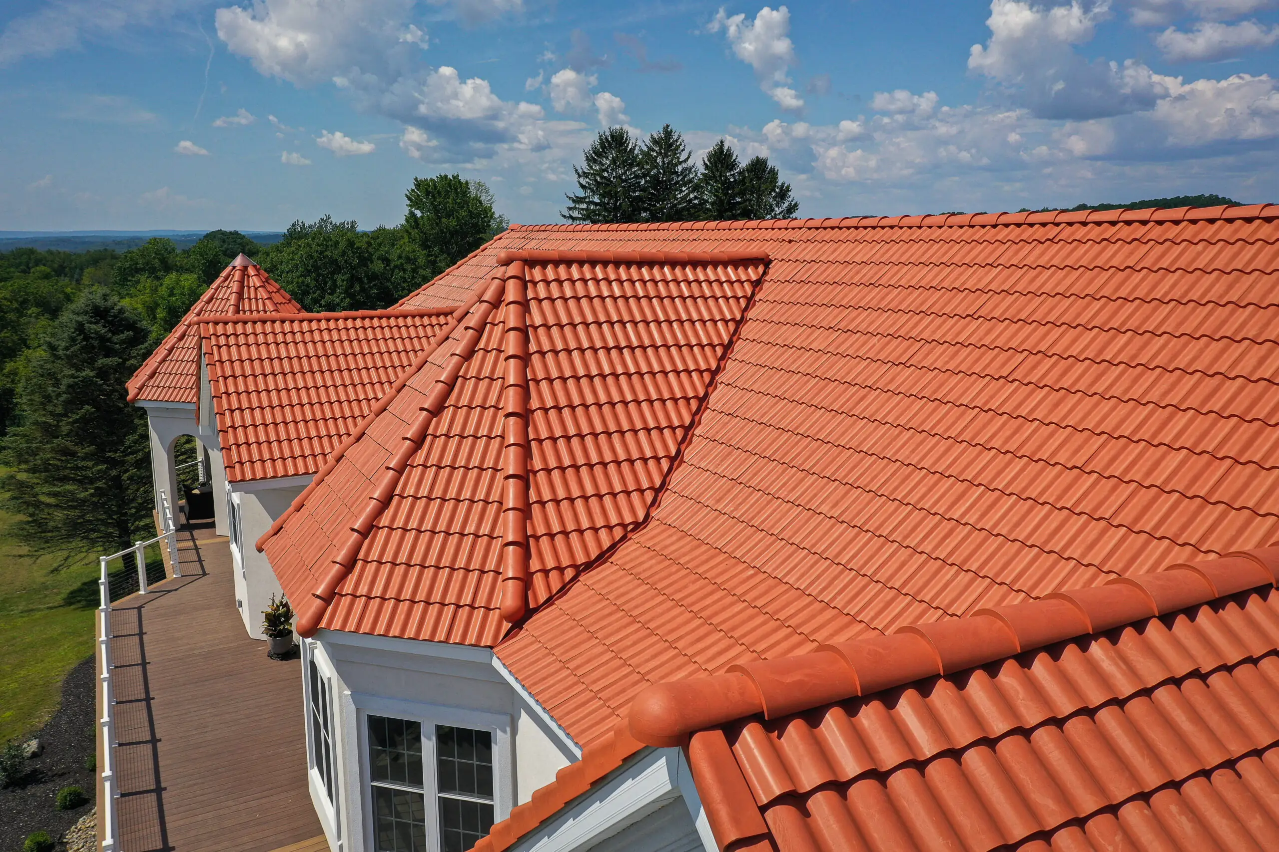 Image of roof on Long Home's website